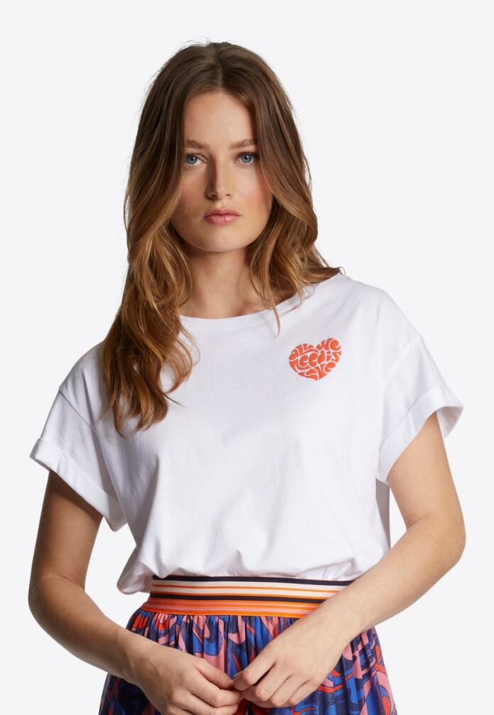 Rich & Royal T-shirt print - white/wit - Zalando.be