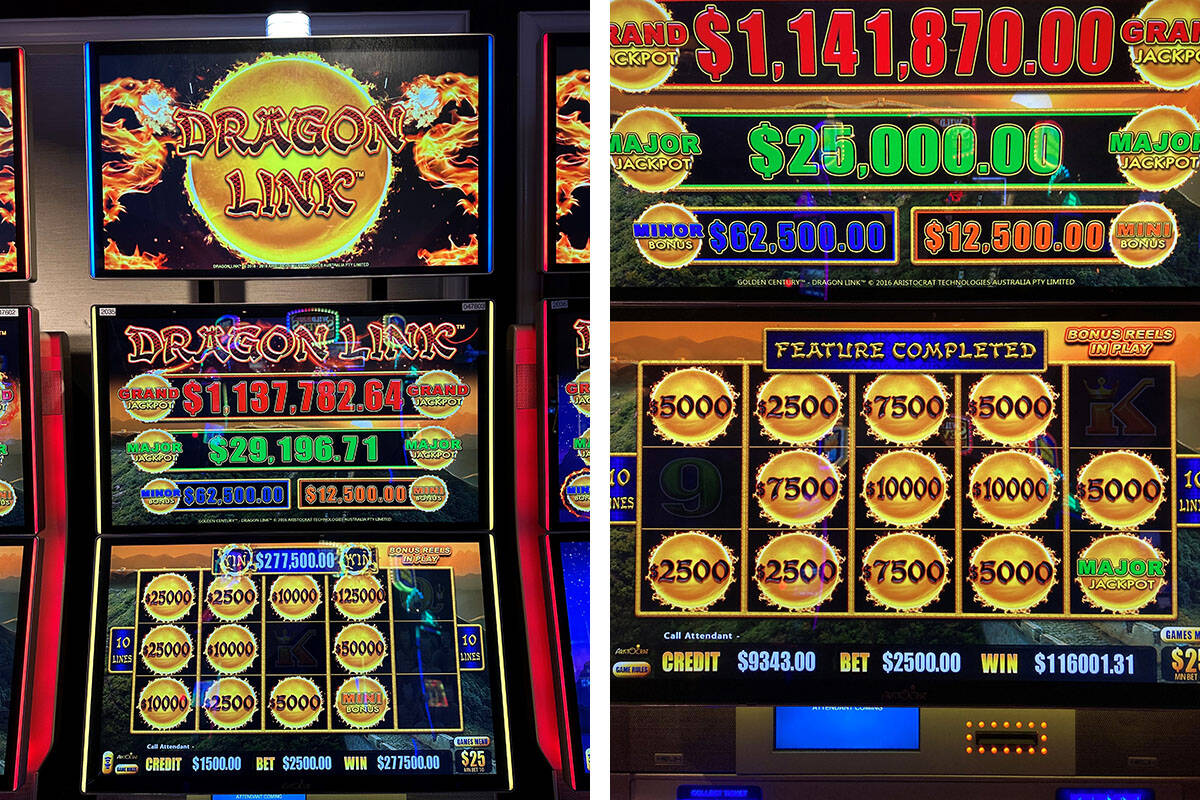 ,072,831 from 10 slots jackpots hit at Caesars Palace | Casinos ...