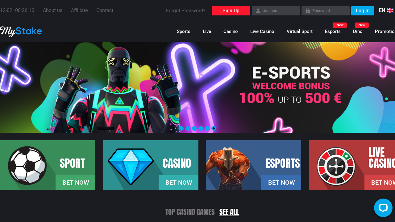 MyStake Casino review +++ Welcome Bonus & FS 02/2022