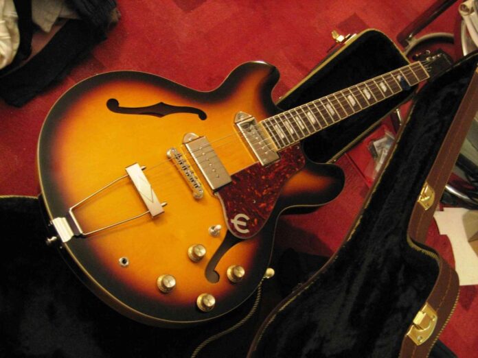 FS CASINO pickguard, Tortoise | Epiphone Guitars