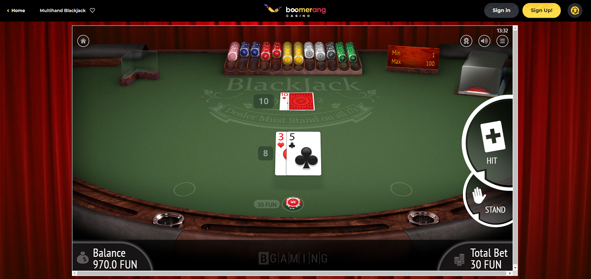 Boomerang online casino review 2025 | AnyGamble