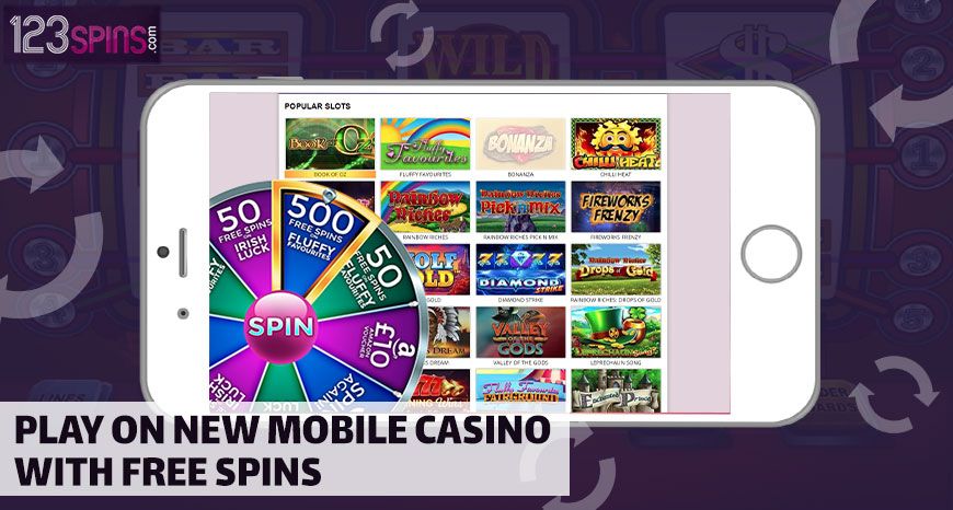 Play on new mobile casino with free spins | Mobile casino, Casino, New ...