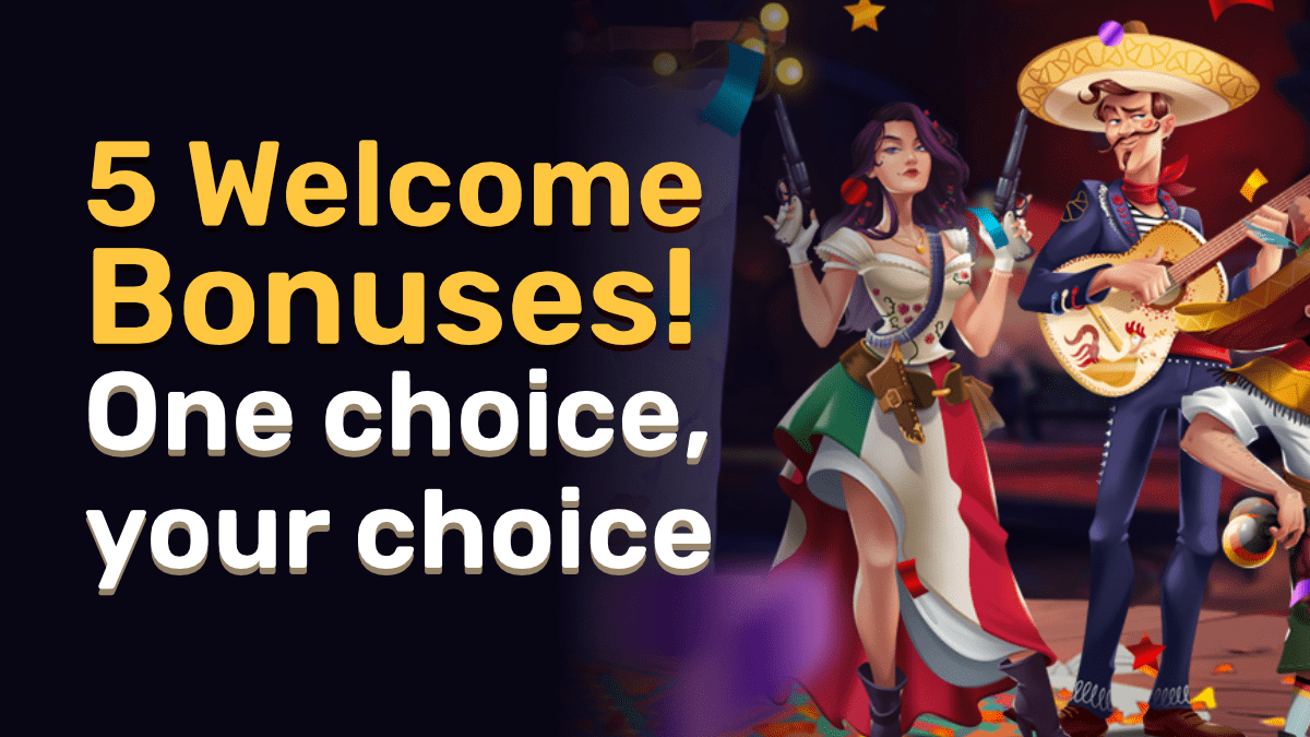 5 Gringos Casino - 100% up to €500 + 100 Free Spins - Review