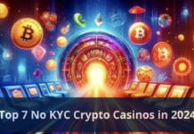 Top 7 No KYC Crypto Casinos in 2024