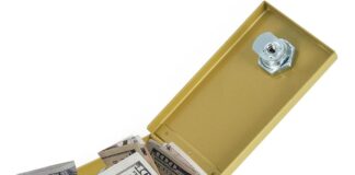Amazon.com: Metal Box for Gambler - Winners Bank Portable Safe Casino ...