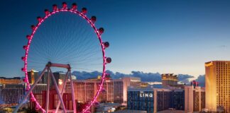 Let it ride on Las Vegas' High Roller wheel
