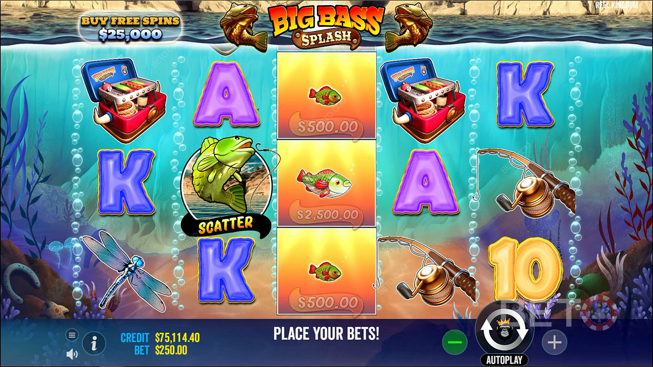 Big Bass Splash老虎機免費試玩 遊戲評論