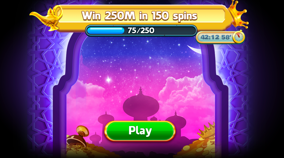 slots casino jackpot promo on Behance