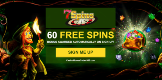 7 Spins Online Casino Exclusive 60 FREE No Deposit Spins | Casino Bonus ...