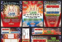 Casino Promotional Event Marketing Print & Logo Designs :: Behance