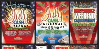 Casino Promotional Event Marketing Print & Logo Designs :: Behance