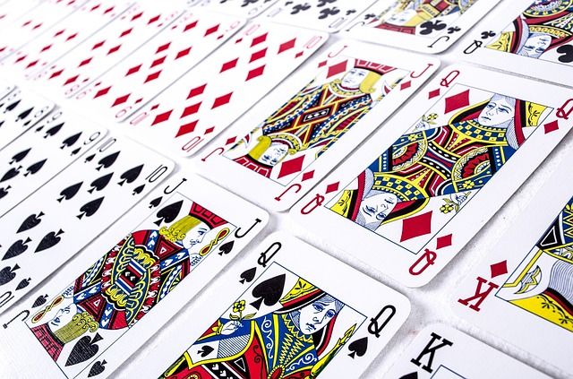 Karty, Grać, Pokład, Pokera, Gry, Kasyno, Cztery, Gracz Card Tricks For ...