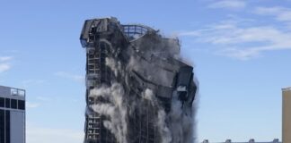 Bankrupt Trump casino demolished in Atlantic City | The Times of Israel