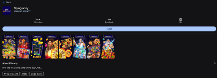 Casino SpinGranny - Profitez d'un bonus Ladder de 4 500