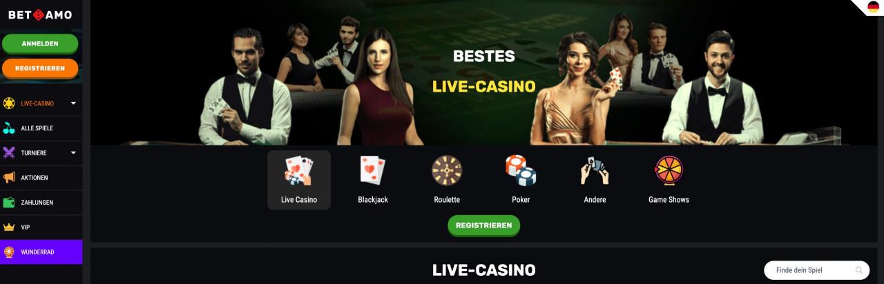 MP NL - BetAmo Casino voor Nederlandse Spelers: Log in op de goksite en ...