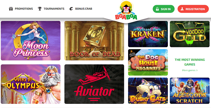 BoaBoa Casino Review - free spins, bonuses, promotion