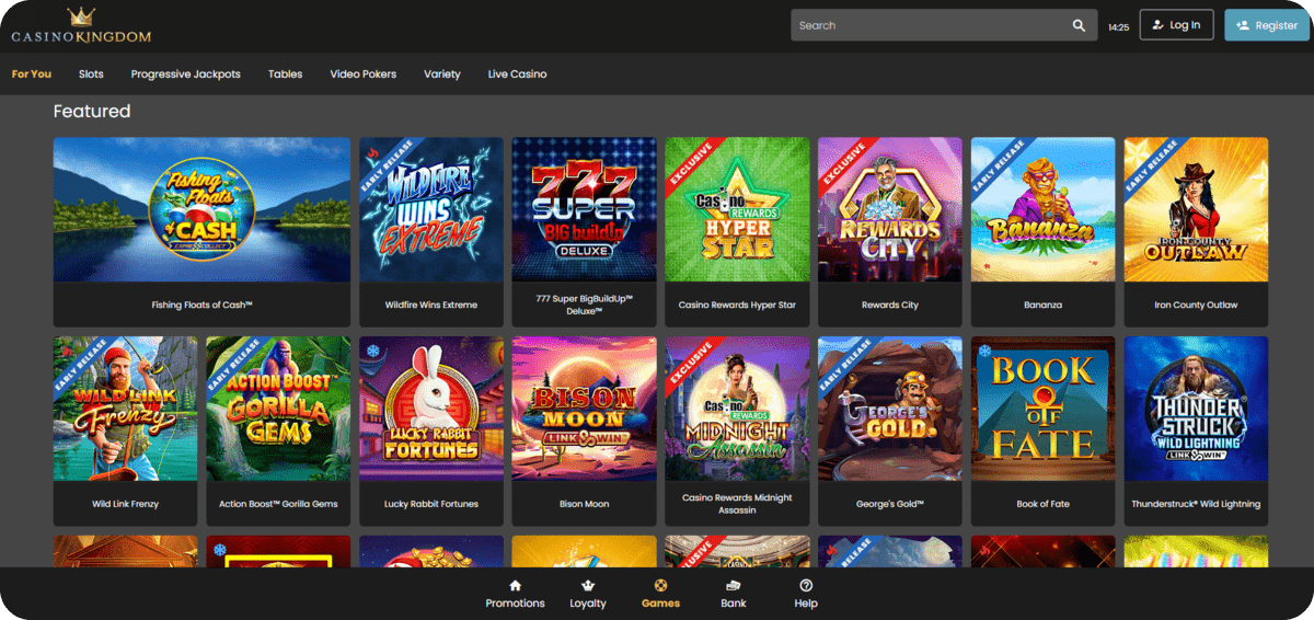 Casino Kingdom Casino Review - Online Casino Ireland in 2025