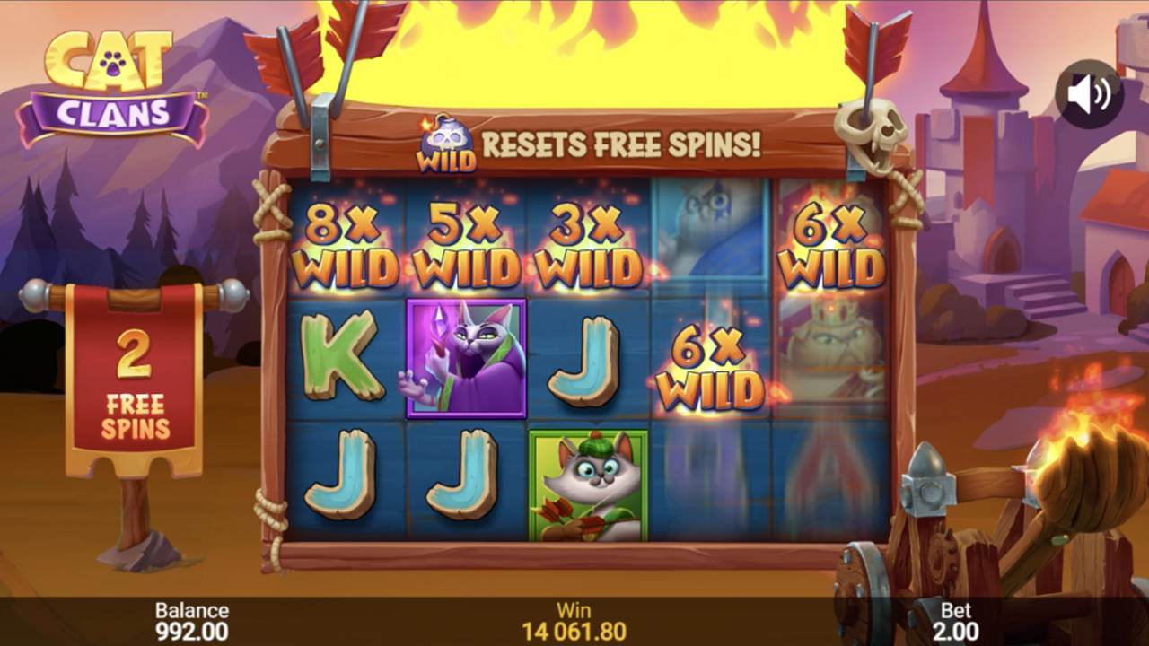 Cat Clans Slot Review | Snowborn