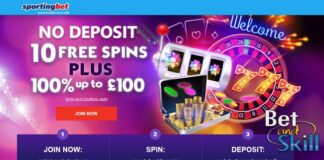 Sportingbet Casino 10 Free Spins on Starburst - No Deposit Required!