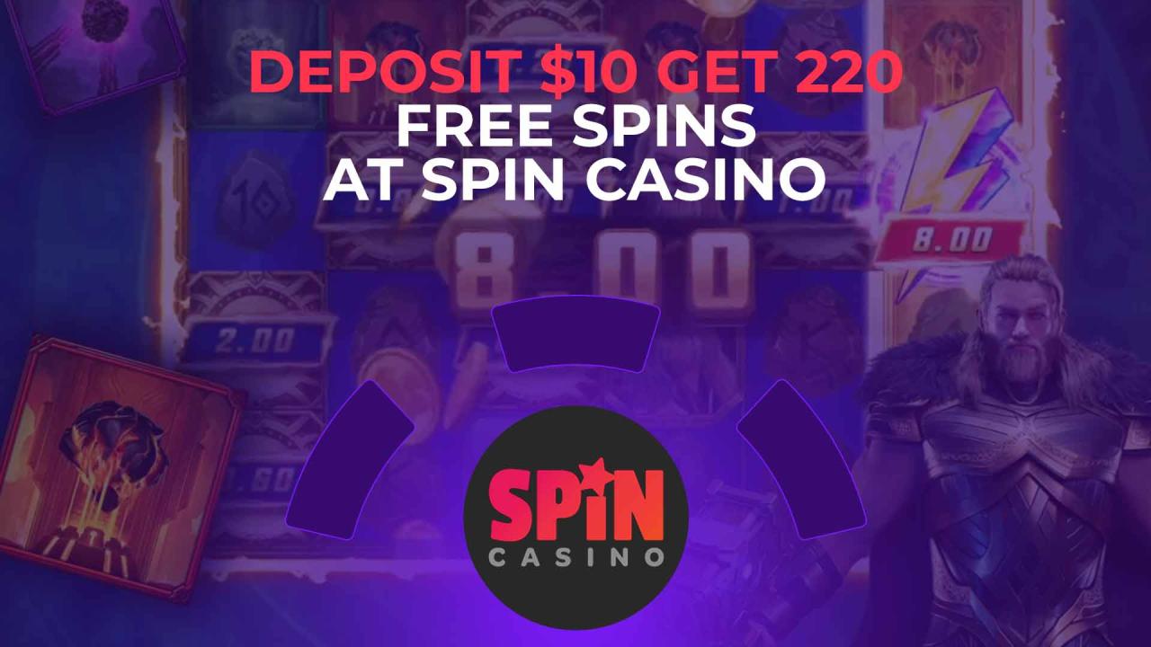 Exclusive Deposit  Get 70 Free Spins Bonus at Spin Casino