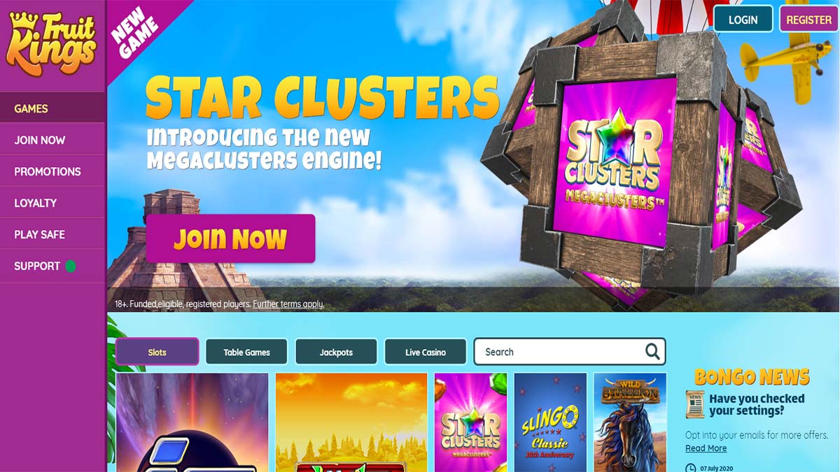Fruit Kings Casino Review – Claim 100 Free Spins today