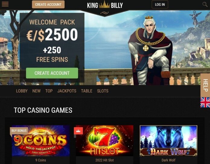 King-Billy-main-2 King Billy Casino review 2024 ⭐ Welcome Bonus C$5 On Registration + C ...
