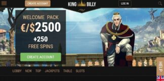 King Billy Casino review 2024 ⭐ Welcome Bonus C$5 On Registration + C ...