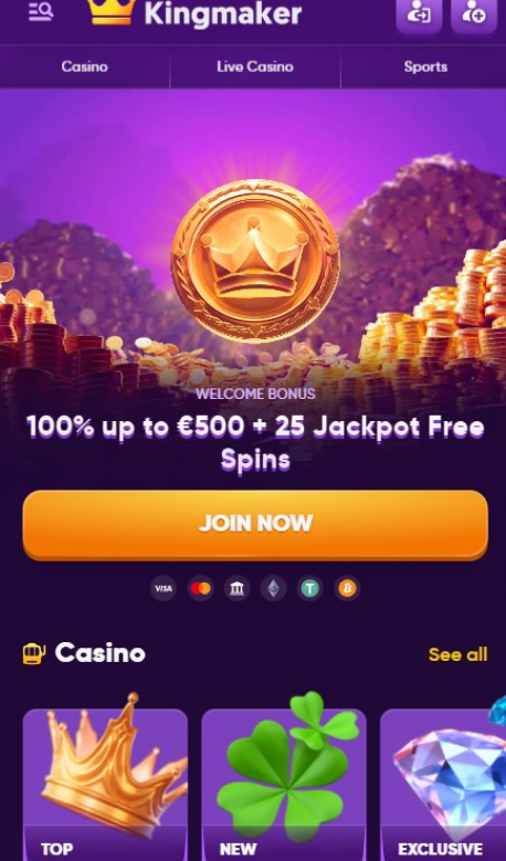Kingmaker Casino Review - Independent rating & Scam check