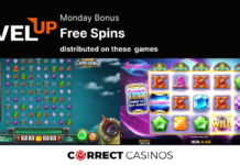 LevelUp FS Monday Bonus - The Free Spins