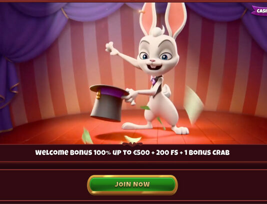 Magius Casino - Unlock €500 + 200 FS & a Bonus Crab Today
