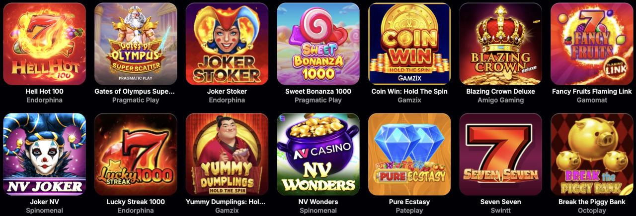 NV Casino Official Site | Bonus up to €2,000 + 225 Free Spins