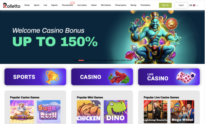 Rolletto Casino Review 2026 | Claim Free Spins No Deposit