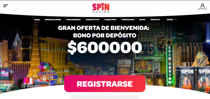 Spin Casino Online Reseña | Dobla depósito hasta $600.000