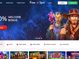 Free Spin Casino - Top Australian Casino with Great Welcome Bonus