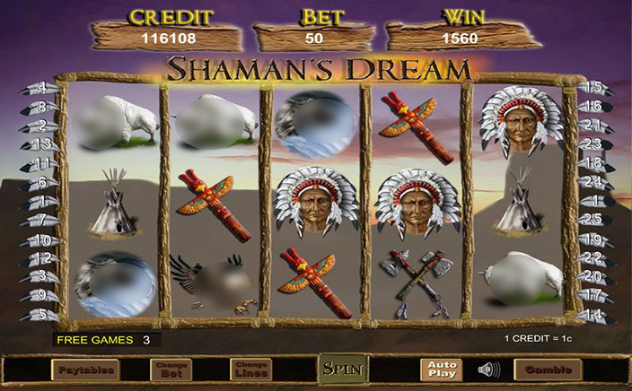 Shamans Dream Slot - Play Online at King Casino