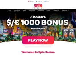 Spin Casino Review – Grab a fantastic welcome bonus worth $/€250 ...