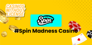 Spin Madness | Get up to €1500 + 150 Free Spins Bonus | 2025