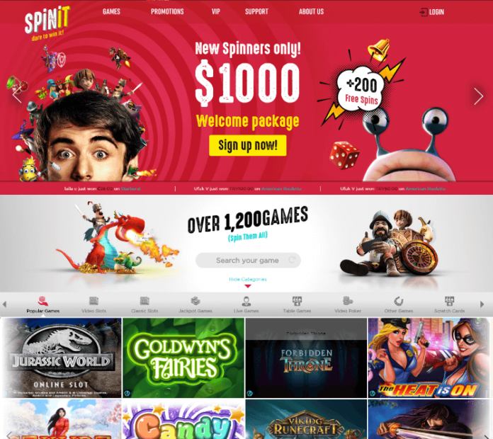 SpinIT Casino Review & Bonuses - Online Blackjack Explorer