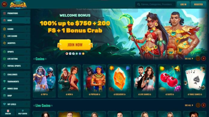 Spinanga Casino Review - Minimum Deposit Casinos