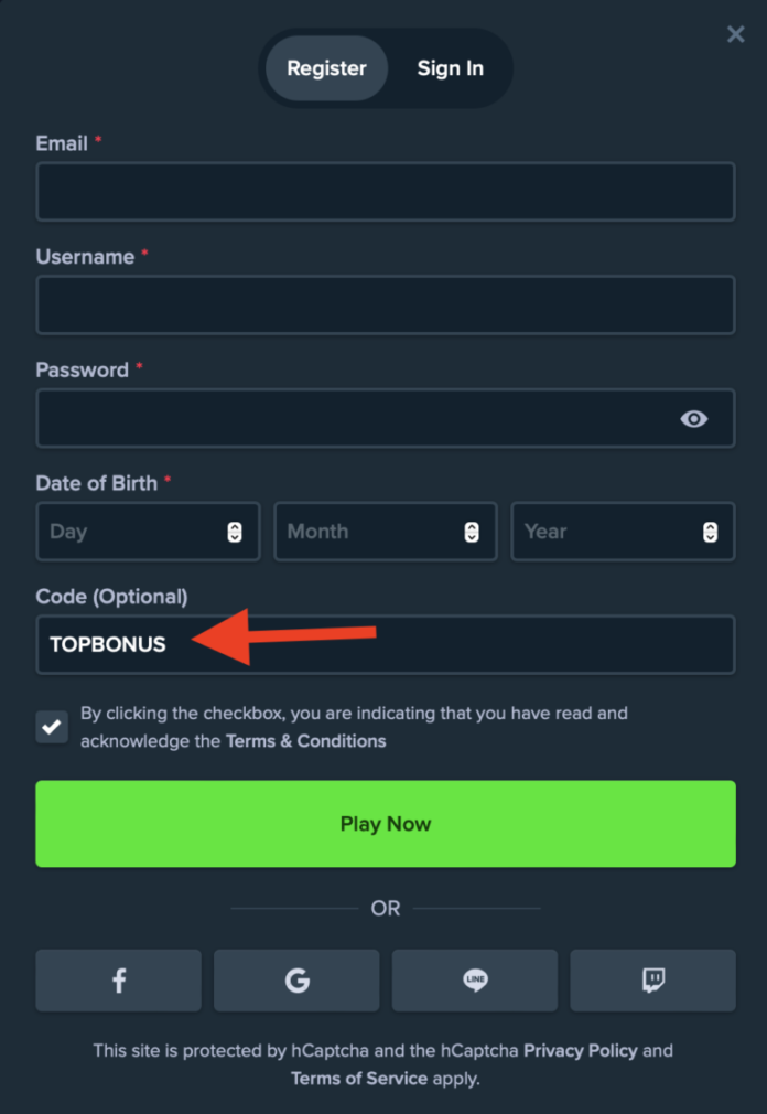 Code Stake.com ᐅ TOPBONUS (bonus gratuite 2025)