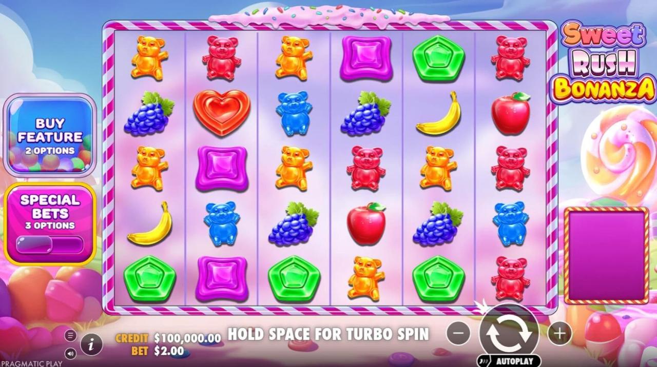 Играй безплатно Sweet Rush Bonanza Слотове