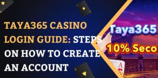 Taya365 Casino Login Guide: Steps on How to create an account
