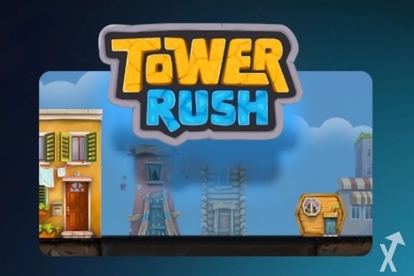 Tower Rush : Jouer au mini-jeu casino de la tour | Démo gratuit