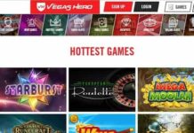 Vegas Hero Casino $/€1000 free bonus and 50 free spins