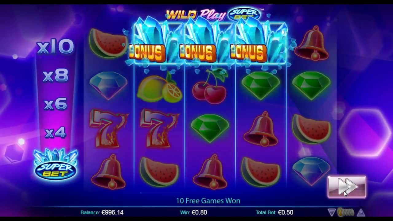 Wild Play Super Bet Slot Machine at EU Casino - How To Beat The Casinos