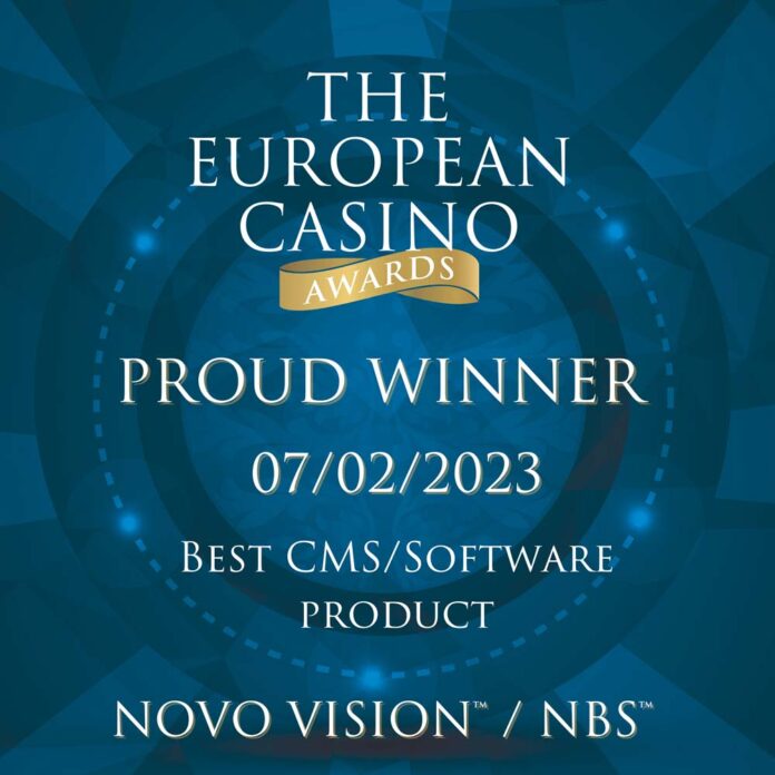NOVOMATIC - NOVOVISION™ wins European Casino Award in London