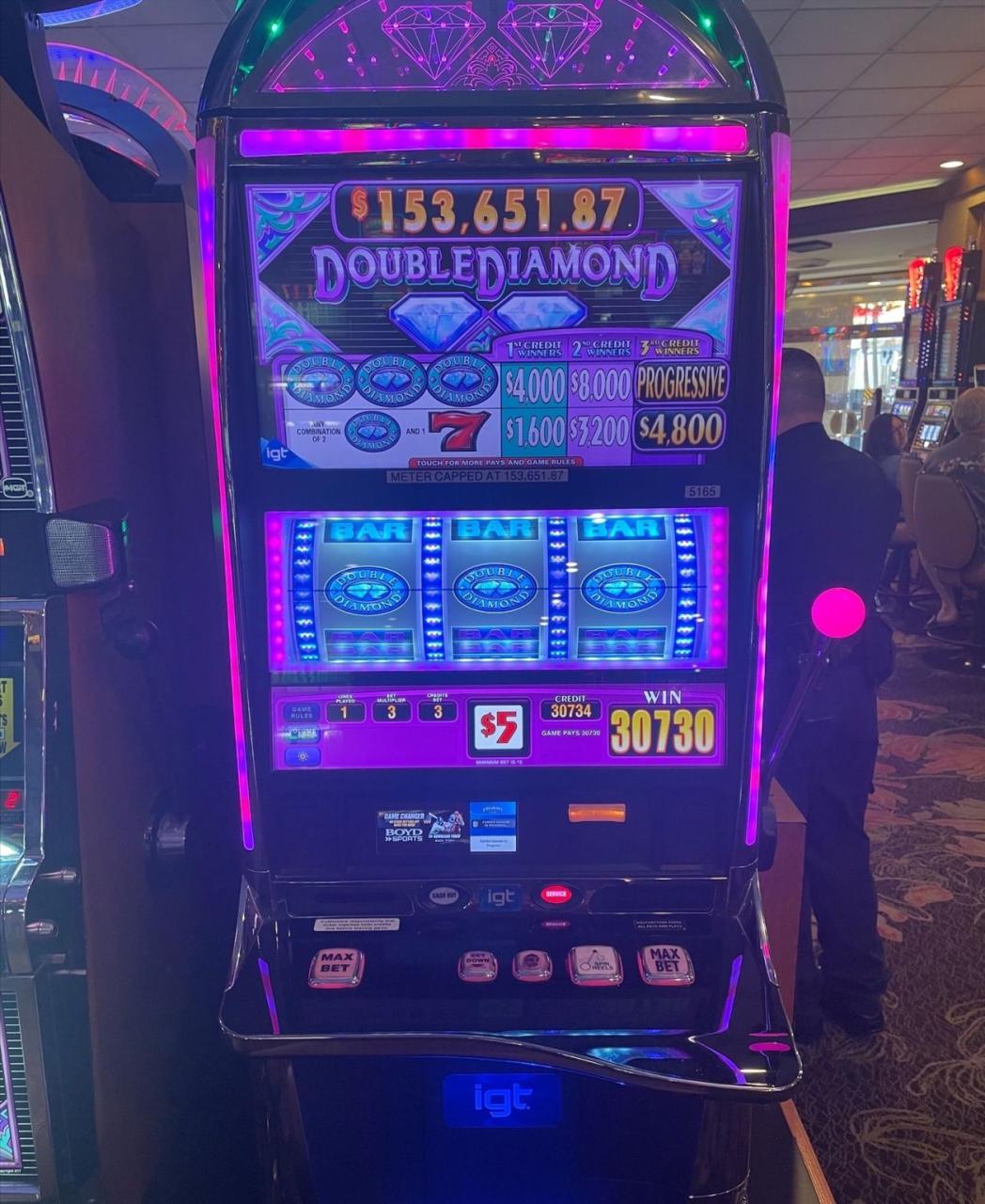 Vegas Visitor Wins 3,000+ Jackpot Playing Double Diamond Slot ...