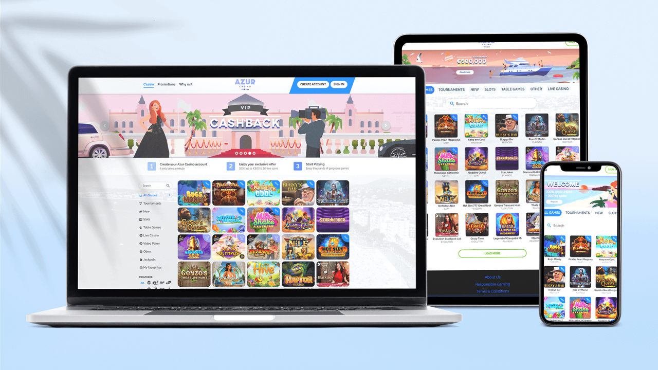 Azur Casino Review & Bonuses [2024 ] | Bonus Tiime