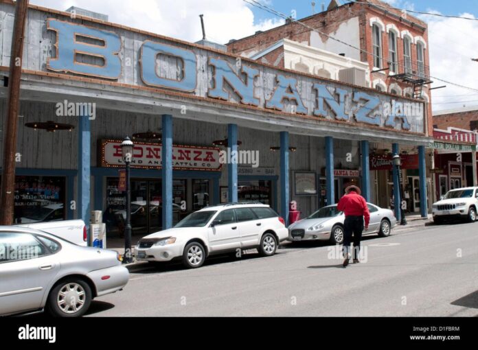 Bonanza Casino Virginia City Ghost Town Nevada North America Stock ...