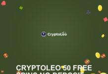 CryptoLeo 50 FS No Deposit Bonus - use GETMAX code [2024]
